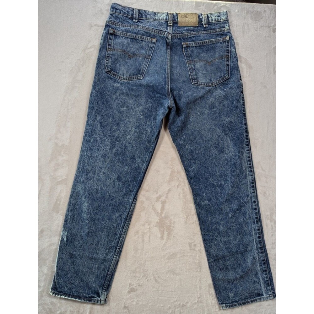 Levi's Jeans Men's 36x31 Two Horse Brand Acid Wash 40840 USA Vintage 80s 90s - Picture 8 of 16